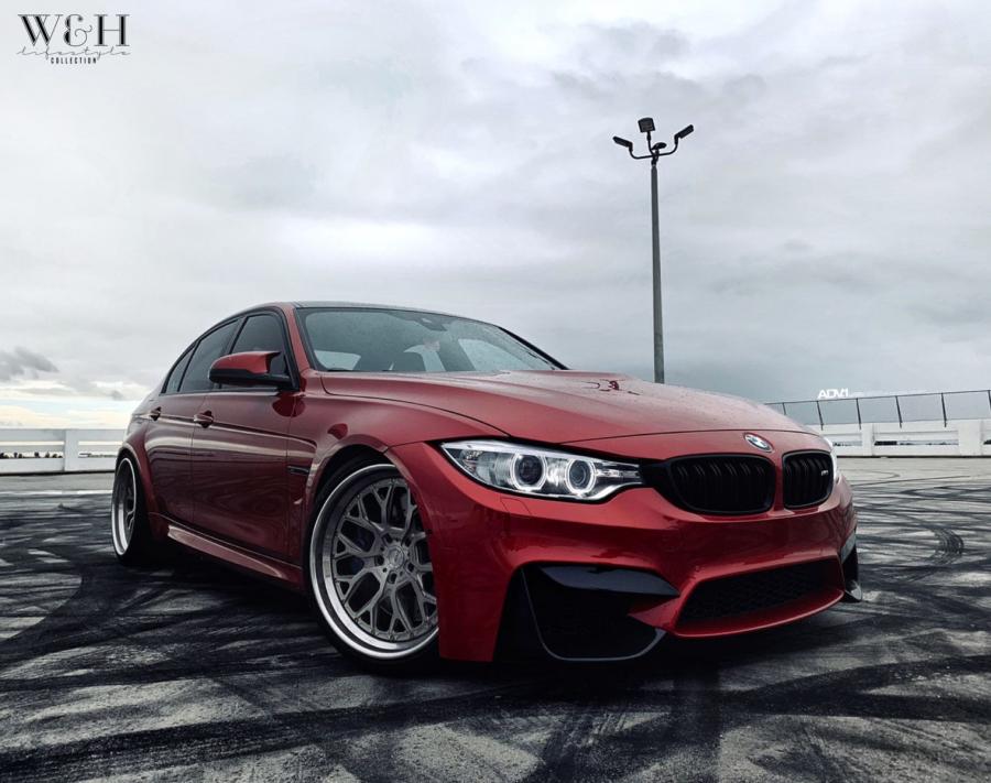  BMW M3 Sedan on ADV.1 Wheels (ADV10.0 TRACK FUNCTION) 2018 года  (фото 1 из 6)